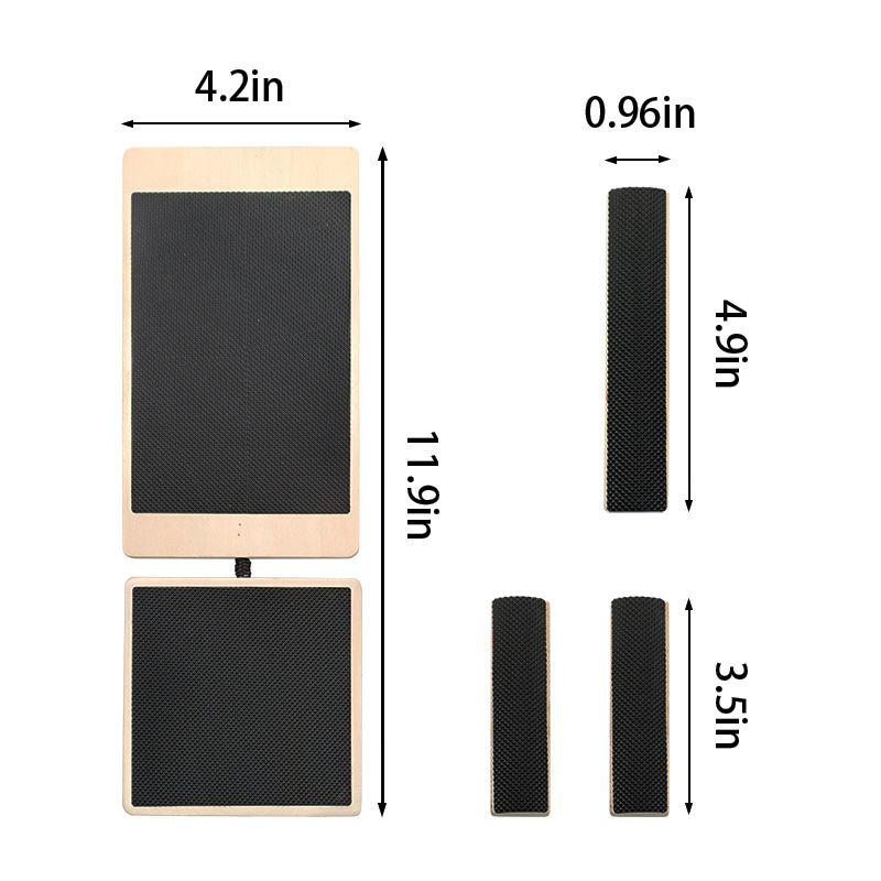 Uus puidust jala venituslaud tasakaalulaud rühti korrigeeriv pahkluu stabilisaator balleti täispuidust treeninglaud