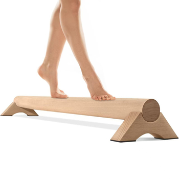 Ξύλινο διασυνοριακό όργανο ισορροπίας γυμναστικής, δοκός ισορροπίας, αισθητηριακή δοκός ισορροπίας, βάση προπόνησης ισορροπίας αστραγάλου