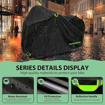 Velosipēda pārsegs Pārrobežu Amazon sprādzieni Velosipēdu apģērbs Ūdensizturīgs, putekļu necaurlaidīgs un nodilumizturīgs 190t 210d Japānas pilsēta