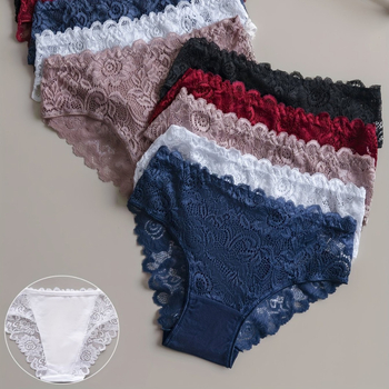 10 elegantiškų nėriniuotų moteriškų kelnaičių – seksualios, kontrastingos, nėriniuotos, žemo juosmens, permatomos kelnaitės, įskaitant 5 %.