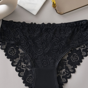 10 elegantiškų nėriniuotų moteriškų kelnaičių – seksualios, kontrastingos, nėriniuotos, žemo juosmens, permatomos kelnaitės, įskaitant 5 %.