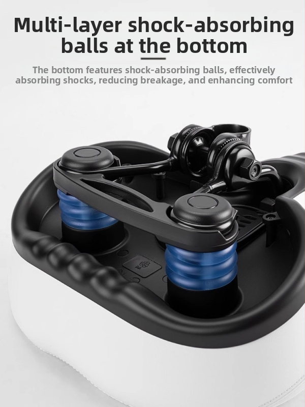 Възглавница за седалка за велосипед Captain Tas, удебелена силиконова седалка, супер мека седалка, аксесоари за велосипеди