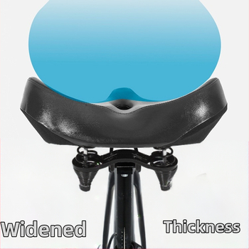 Xingbaike velosipēda sēdeklis Elektriskais velosipēda sēdeklis Palielināts un paplašināts Ērts velosipēda sēdekļa spilvens Ērta doba triecienu absorbcija