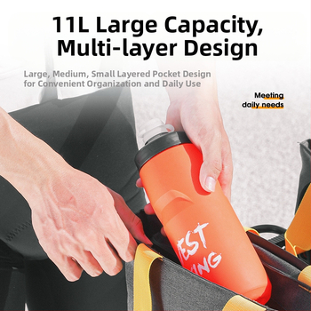 Τσάντα μεταφοράς ποδηλάτου West Rider, τσάντα μονής μεταφοράς, τσάντα μεταφοράς μονής ραφιού, τσάντα μεταφοράς με αντιανεμική πόρπη