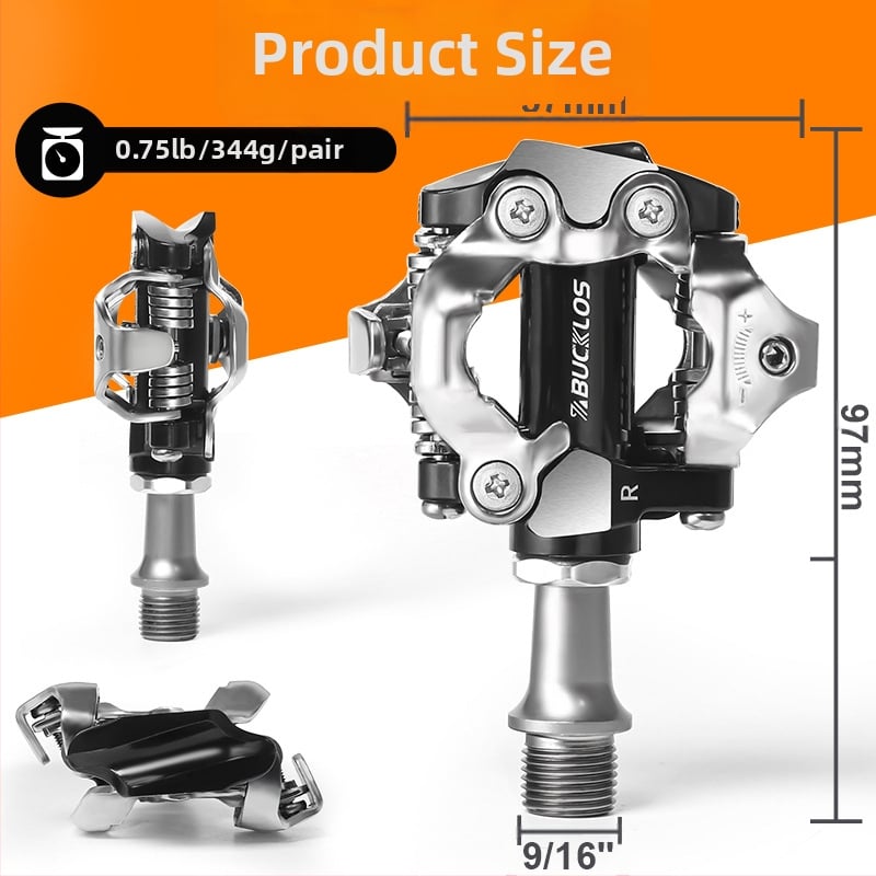 Педал за заключване на велосипед от алуминиева сплав, двустранен, планински, самозаключващ се педал, система за скорост M8100, аксесоари за велосипеди със заключване