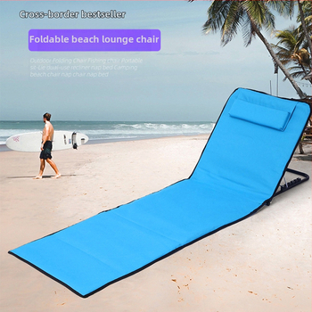 Välisse kaasaskantav istumis- ja lamamistool, kaheotstarbeline kokkupandav rannatool, terasest toruvarustusega, reguleeritav matkatool, Oxfordi riidest lõunapausitool