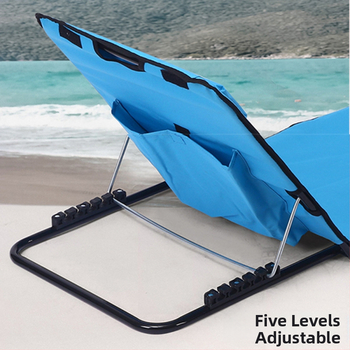 Välisse kaasaskantav istumis- ja lamamistool, kaheotstarbeline kokkupandav rannatool, terasest toruvarustusega, reguleeritav matkatool, Oxfordi riidest lõunapausitool