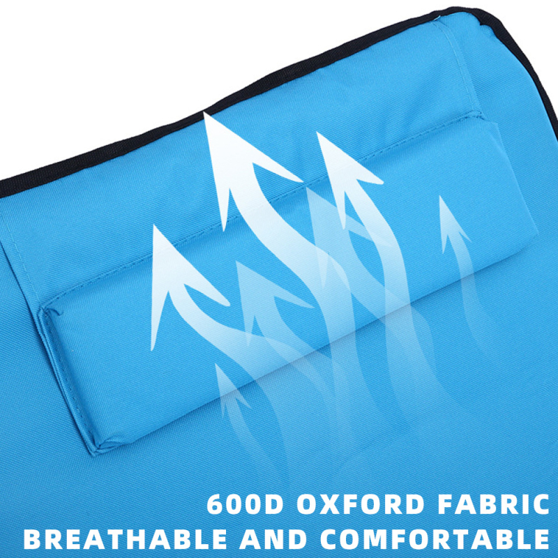 Välisse kaasaskantav istumis- ja lamamistool, kaheotstarbeline kokkupandav rannatool, terasest toruvarustusega, reguleeritav matkatool, Oxfordi riidest lõunapausitool