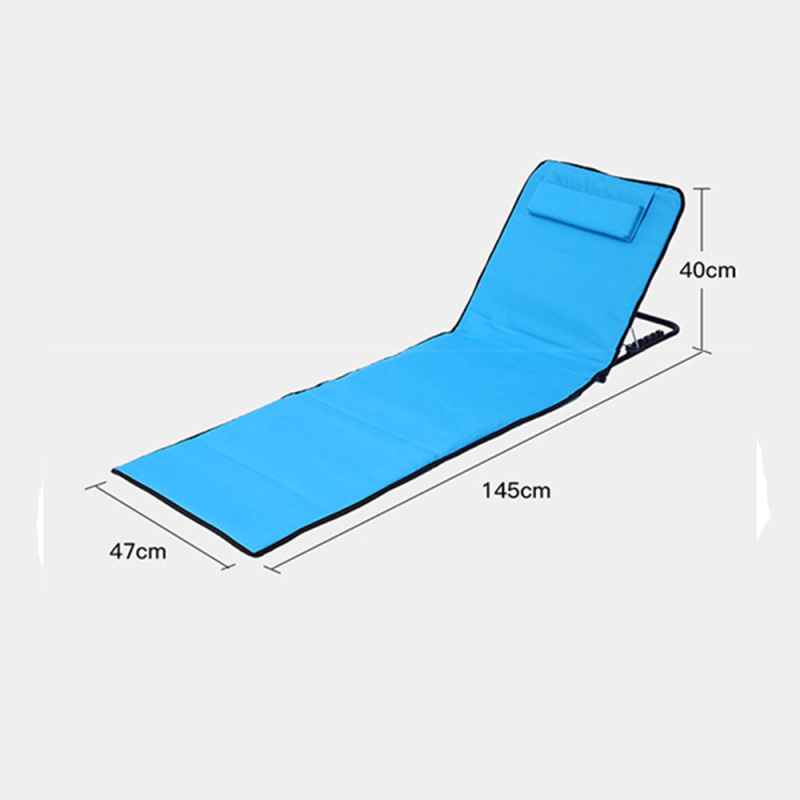 Välisse kaasaskantav istumis- ja lamamistool, kaheotstarbeline kokkupandav rannatool, terasest toruvarustusega, reguleeritav matkatool, Oxfordi riidest lõunapausitool