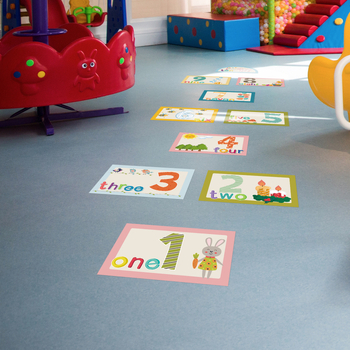 Αγγλικά ψηφιακά αυτοκόλλητα καρό για παιδιά εκπαιδευτικής ανάπτυξης, διαδραστικά αυτοκόλλητα δαπέδου καθιστικού γονέα-παιδιού, διακοσμητικά αυτοκόλλητα δαπέδου CH07