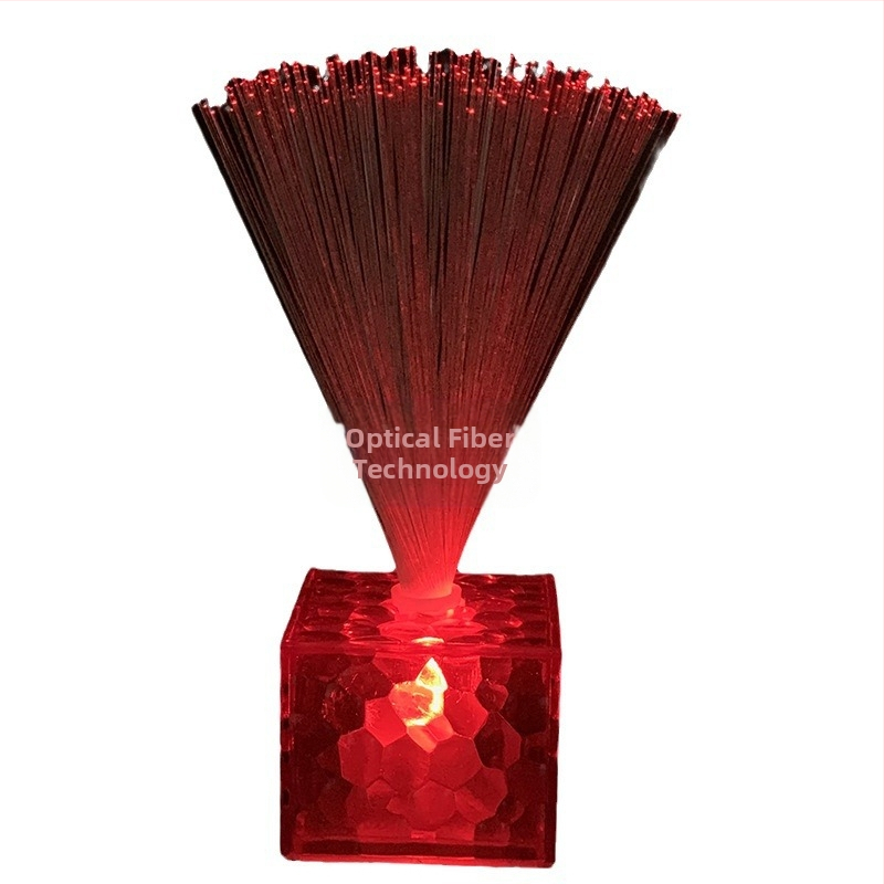 LED звездна квадратна оптична светлина нощна светлина светкавица цветна спалня романтична атмосфера кристално звездно небе