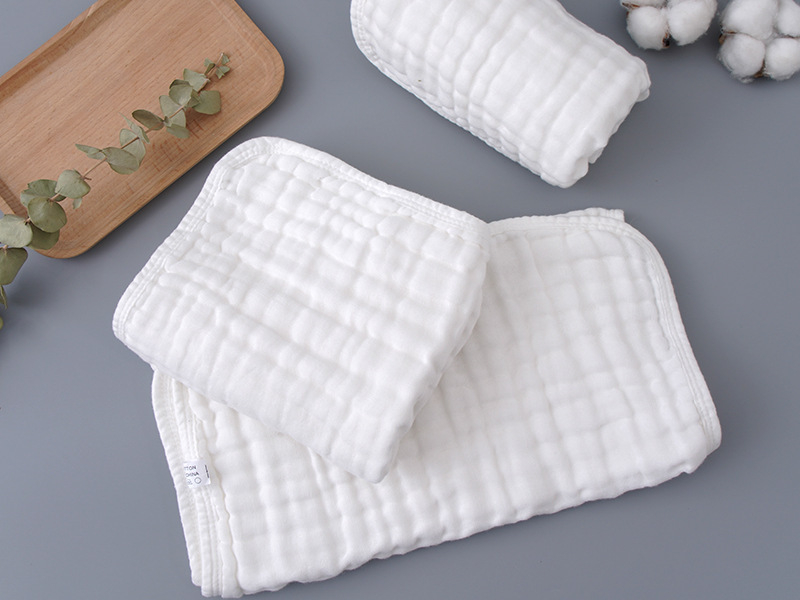 Kūdikio itin minkštas medvilninis ilgas kvadratinis rankšluostis, didelis 6 sluoksnių marlės naujagimio maudymosi veido prausiklis, kūdikio šlepetės, mažas vonios rankšluostis