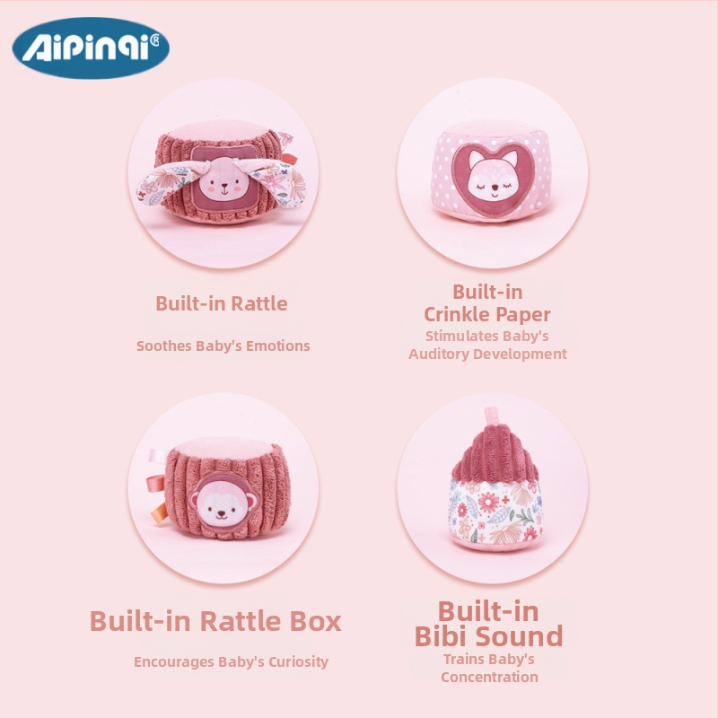 Naujo kūdikio bokšto stiklinė „Jenga“ edukacinis žaislas 0-1 metų amžiaus vaivorykštės bokštui intelektualinis žaislas