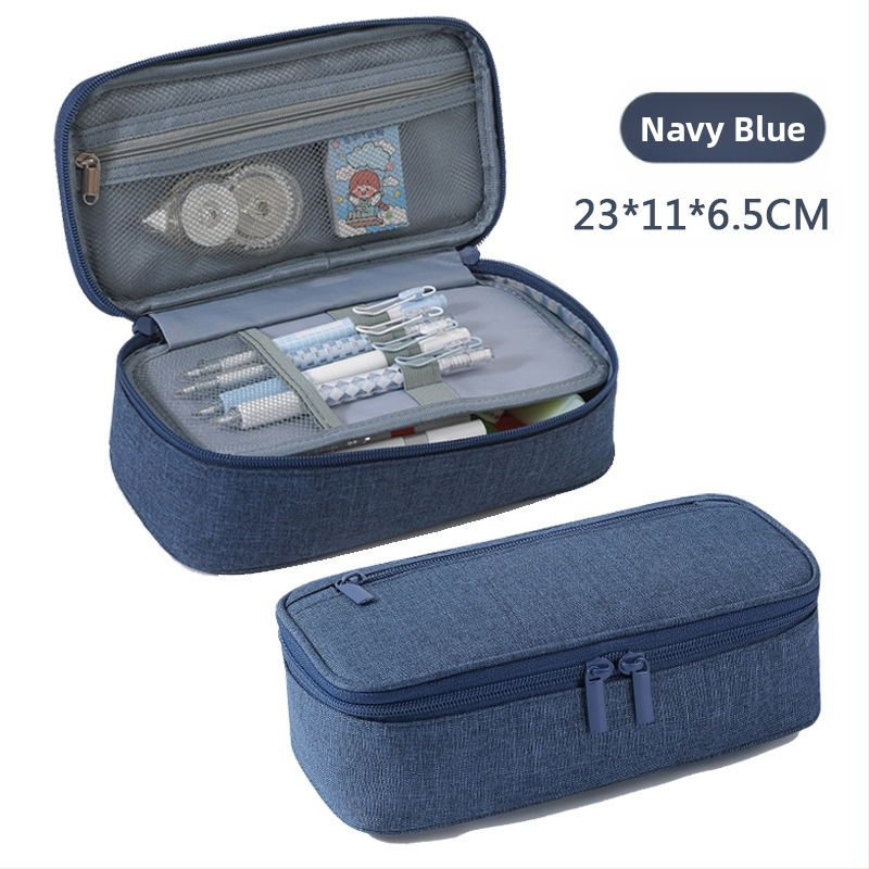 Pinal Mitme pesaga pliiatsikott Kaasaskantav pliiatsikott Kontoripinal Kaasaskantav Ainulaadne suur pliiatsikott Hoiukott