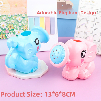 Mazā ziloņa dušas vannas rotaļlieta bērniem Bērnu laistīšanas pudele Vannas aerosols Šampūna krūze Ūdens spēle Ziloņa duša