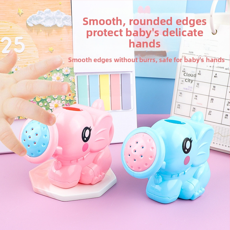 Малка играчка за вана слончета, детска играчка за вана, бутилка за вода, спрей за вана, чаша за шампоан, душ слончета