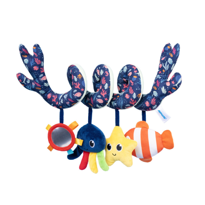 Aipinqi naujagimio vandenyno lovos apvyniojimas kūdikio ankstyvojo ugdymo lovos pakabinamas žaislas kūdikio vežimėlio pakabukas