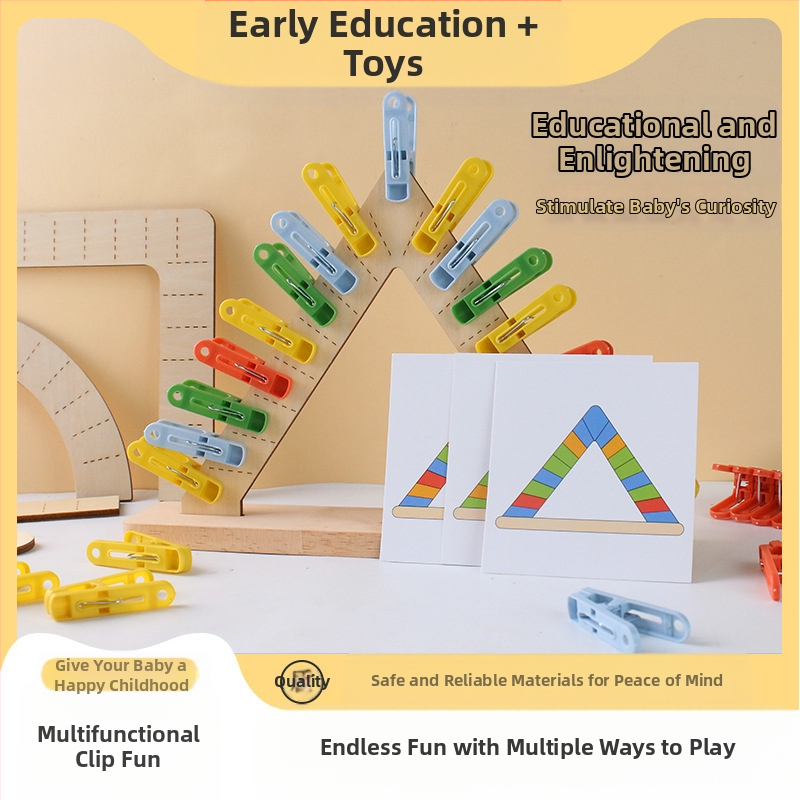 Дървен пъзел JiaJiaole за съвпадение на цветове, детски пъзел за детска градина, помагала за обучение Монтесори, пъзел, играчки за ранно образование, разпознаване на цветовете