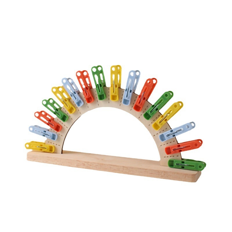 Medinis spalvų derinimas JiaJiaole vaikų darželio dėlionė Montessori mokymo priemonės Dėlionė Ankstyvojo ugdymo žaislai Spalvų pažinimas