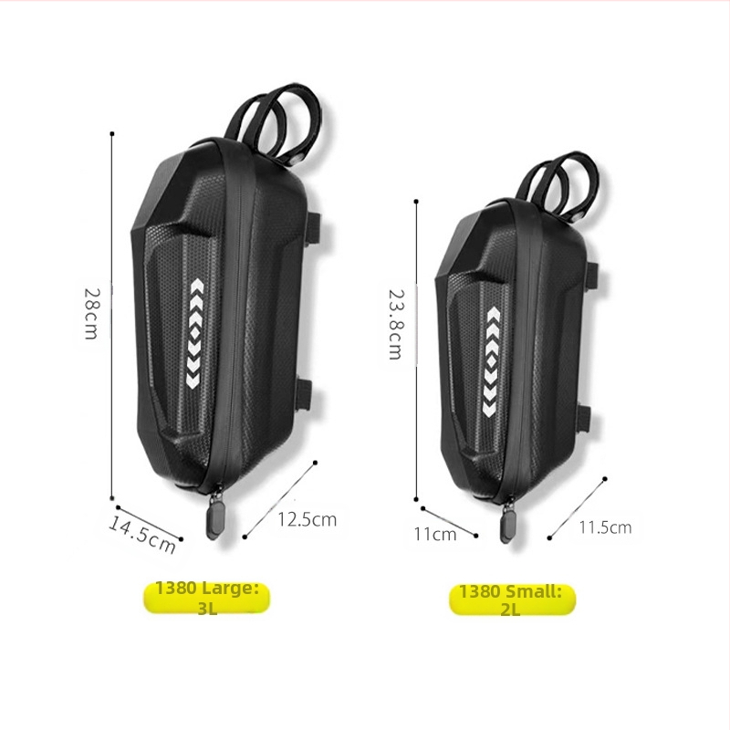 Na sklade použiteľná elektrická kolobežka, vyvažovacie auto, EVA taška na hlavu auta, vodotesná taška na jazdu do auta