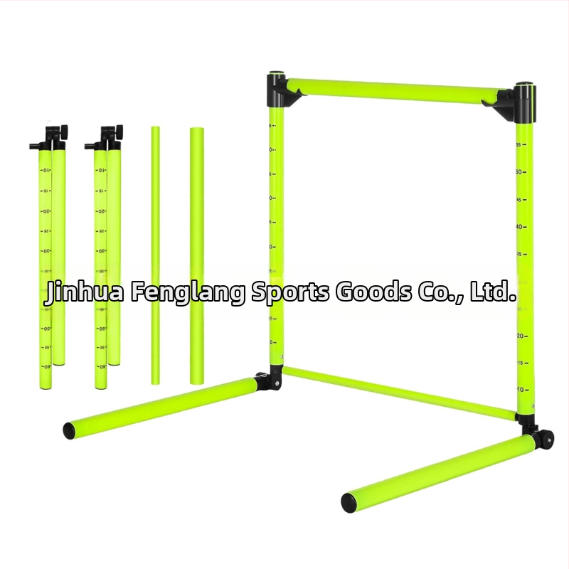 Линийка за препятствия, рамка за тренировки по футбол, чувствително прескачане на препятствия, тренировка по лека атлетика, прескачане на препятствия с високи препятствия, трансгранично бягане