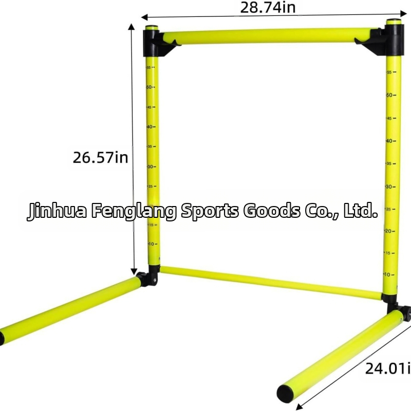Линийка за препятствия, рамка за тренировки по футбол, чувствително прескачане на препятствия, тренировка по лека атлетика, прескачане на препятствия с високи препятствия, трансгранично бягане