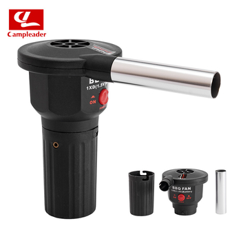 Piiriülene grilli elektriline puhur BBQ-põleti mini kaasaskantav föön telkimispikniku tuletööriist