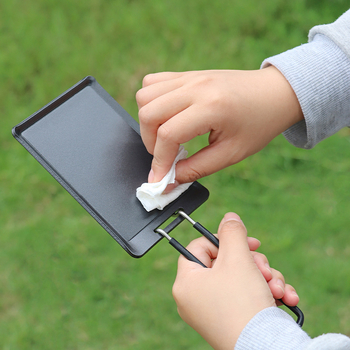 Εξωτερική ορθογώνια αντικολλητική πλάκα μπάρμπεκιου σε κορεατικό στιλ, εξαιρετικά μικρή πλάκα μπάρμπεκιου teppanyaki για κάμπινγκ, φορητό τηγάνι μπριζόλας