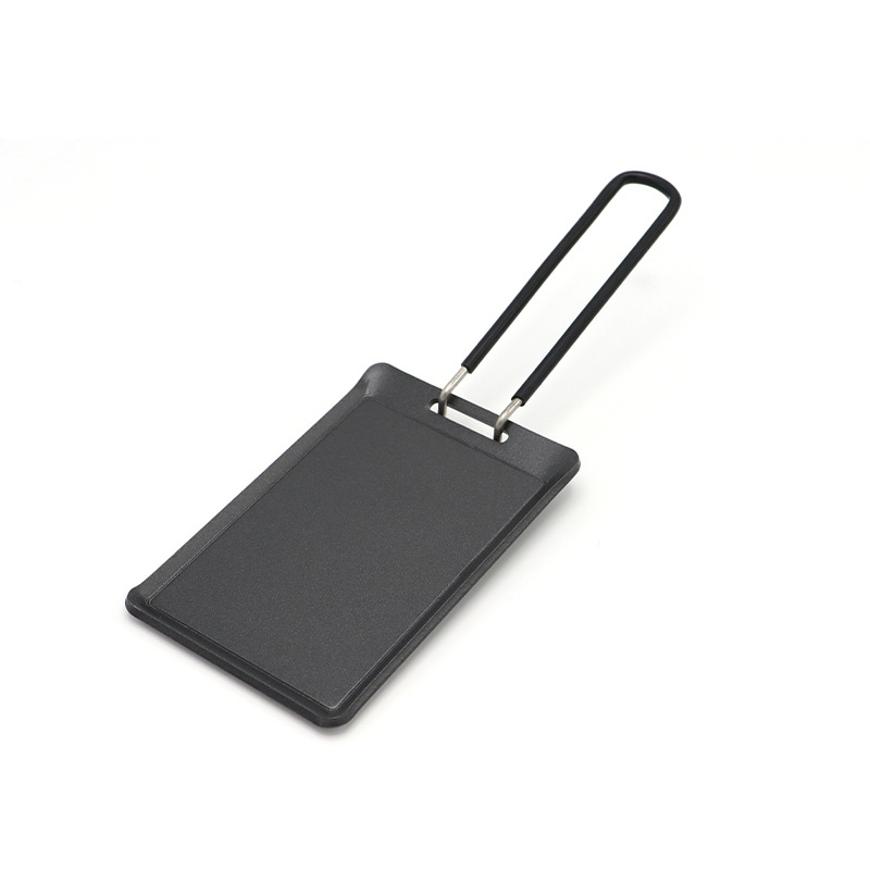 Välisseinte ristkülikukujuline mittenakkuv grillplaat Korea stiilis üliväike teppanyaki grillplaat kaasaskantav steikpann