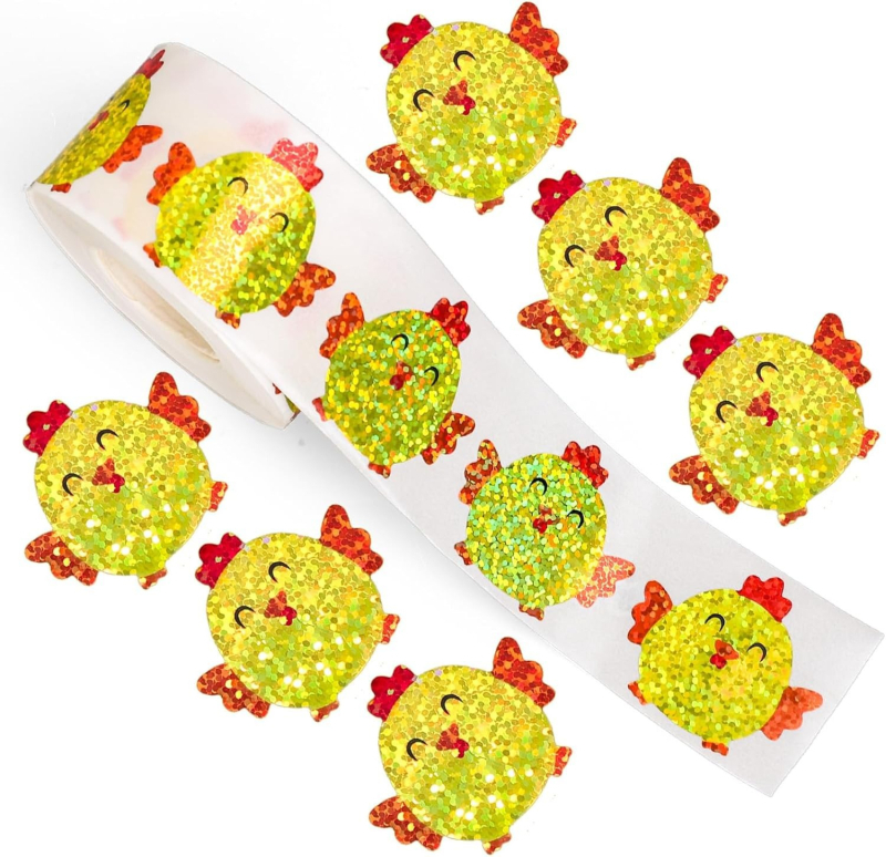 500 kleebist/pühade laserkleebised, sildid, kontoritarvete dekoratiivsildid, sulgemiskleebised