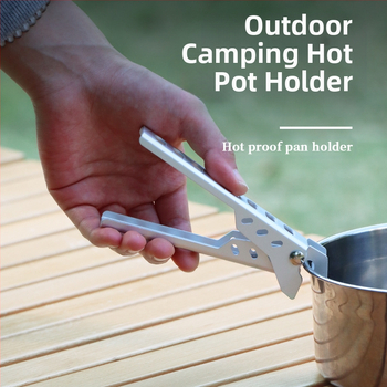 Välispikniku põletusvastane potiklamber lauanõude tarvikute jaoks grillklamber alumiiniumsulamist mikrolaineahju toiduklambri hoiustamine