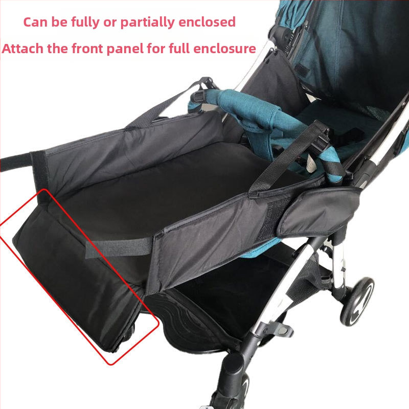 Трансгранична горещо продавана количка Универсална пълнокръгова поставка за крака Удължен педал за крака Детска количка-чадър Седалка Удължен педал за крака Аксесоари