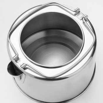 Βραστήρας από ανοξείδωτο ατσάλι 1,2 λίτρων, εξωτερικός βραστήρας, φορητή τσαγιέρα, φορητός βραστήρας, σετ μαγειρικών σκευών για κάμπινγκ