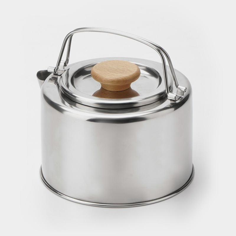 1,2 l nehrđajući čelik kuhalo za vodu, vanjski kuhalo, prijenosni čajnik, prijenosni kuhalo za vodu, set alata za kampiranje