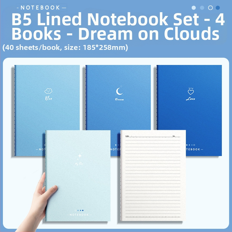 b5 märkmik suur paksendatud märkmik pehme koopia raamat õpilane kõrge välimusega päevik loominguline kirjatarvete märkmik