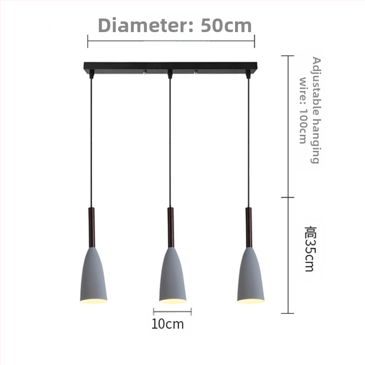 Zhongshan Lighting Factory laelampide valgustus rauast kunstilühter söögitoa lambivarju elutoa lühter magamistuba moodne minimalistlik stiil