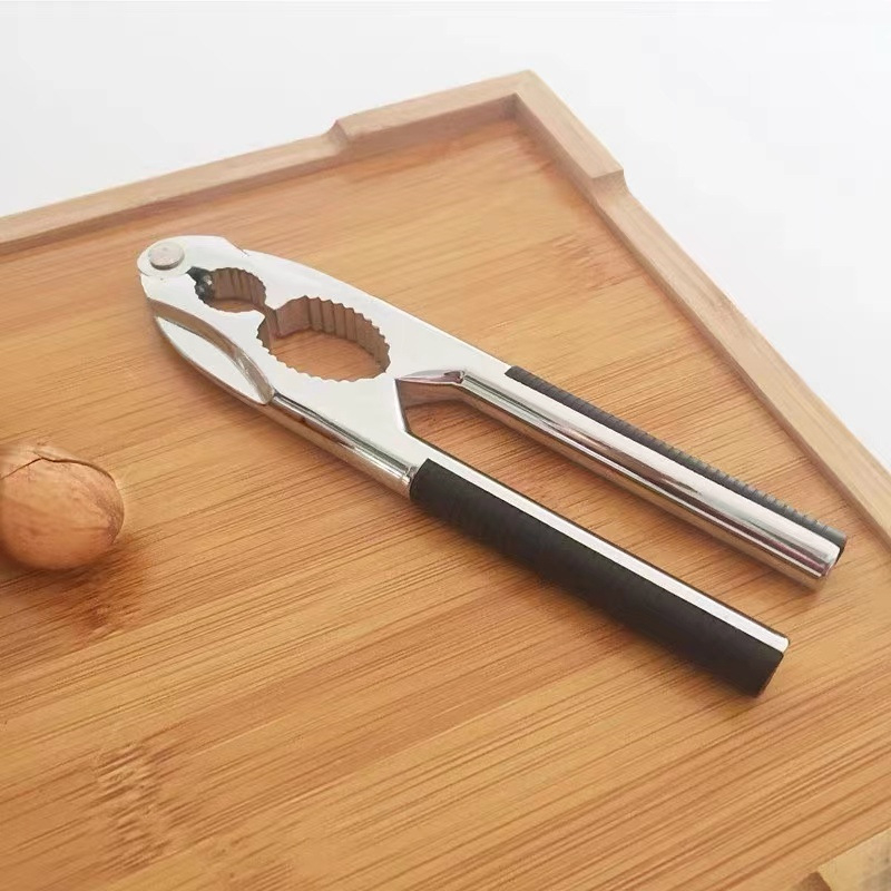 Nerūdijančio plieno džiovintų vaisių spaustukas kedro riešutų spaustukas buitinis graikinių riešutų spaustukas lazdyno riešutų mažos pekano riešutų replės atviros didmeninė prekyba