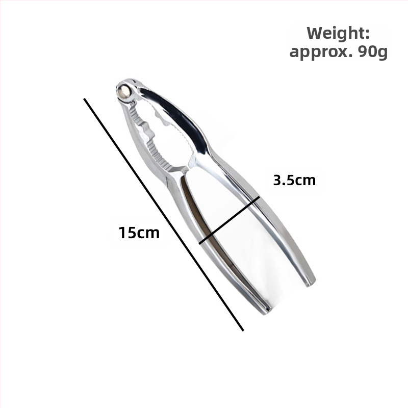Nerūdijančio plieno džiovintų vaisių spaustukas kedro riešutų spaustukas buitinis graikinių riešutų spaustukas lazdyno riešutų mažos pekano riešutų replės atviros didmeninė prekyba