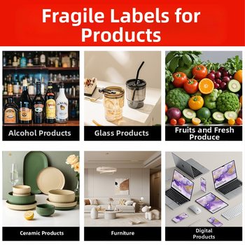 Habraste toodete silt habras hiina ja inglise keeles hoiatussilt kaetud paberist ekspresslogistika pakendi habras silt