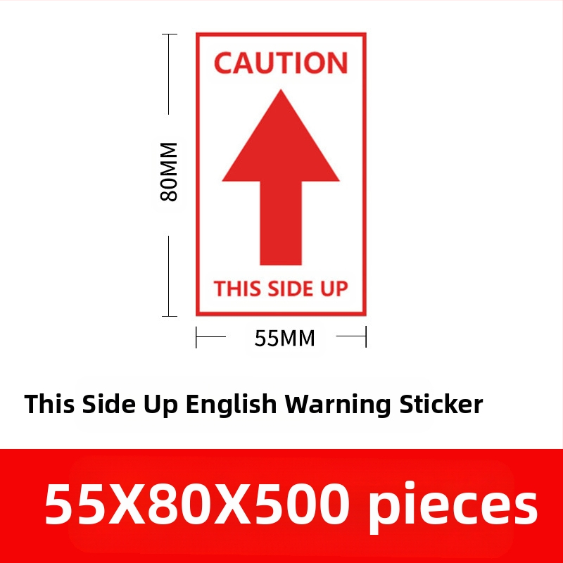 Habraste toodete silt habras hiina ja inglise keeles hoiatussilt kaetud paberist ekspresslogistika pakendi habras silt