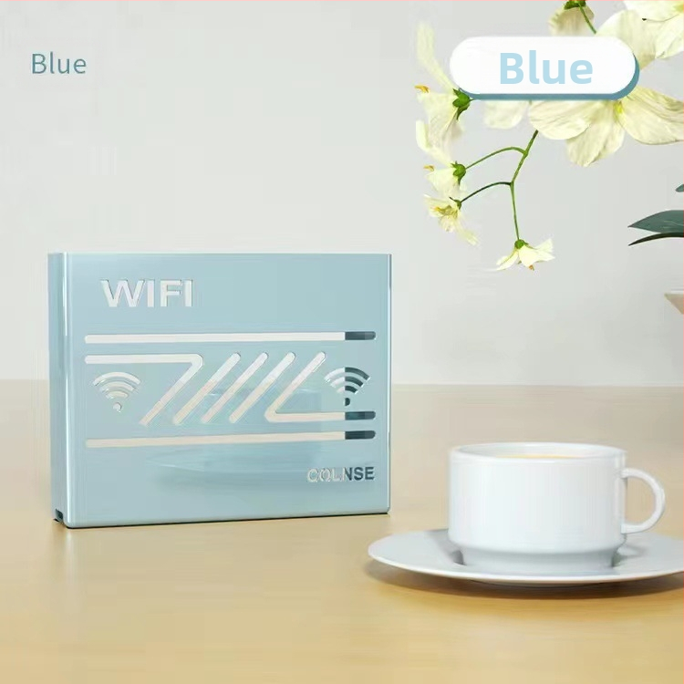 Pie sienas stiprināma uzglabāšanas kaste bezvadu wifi TV dekoderis maršrutētāja plaukts necaurduroša uzglabāšanas kaste pie sienas stiprināma