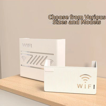 Επιτοίχιο κουτί αποθήκευσης ασύρματο wifi αποκωδικοποιητή τηλεόρασης router rack χωρίς τρύπημα κουτί αποθήκευσης επιτοίχιο
