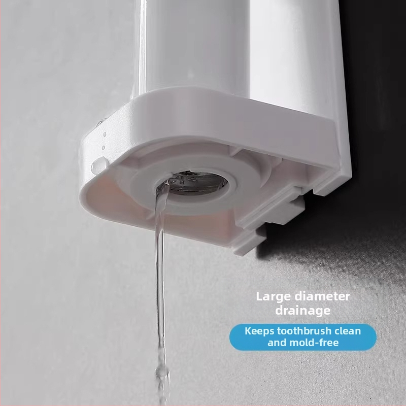 Закачалка за електрическа четка за зъби без перфоратор, за стенен монтаж, закачалка за четка за зъби, основа за съхранение на тоалетна четка за зъби, стойка за съхранение на зъби