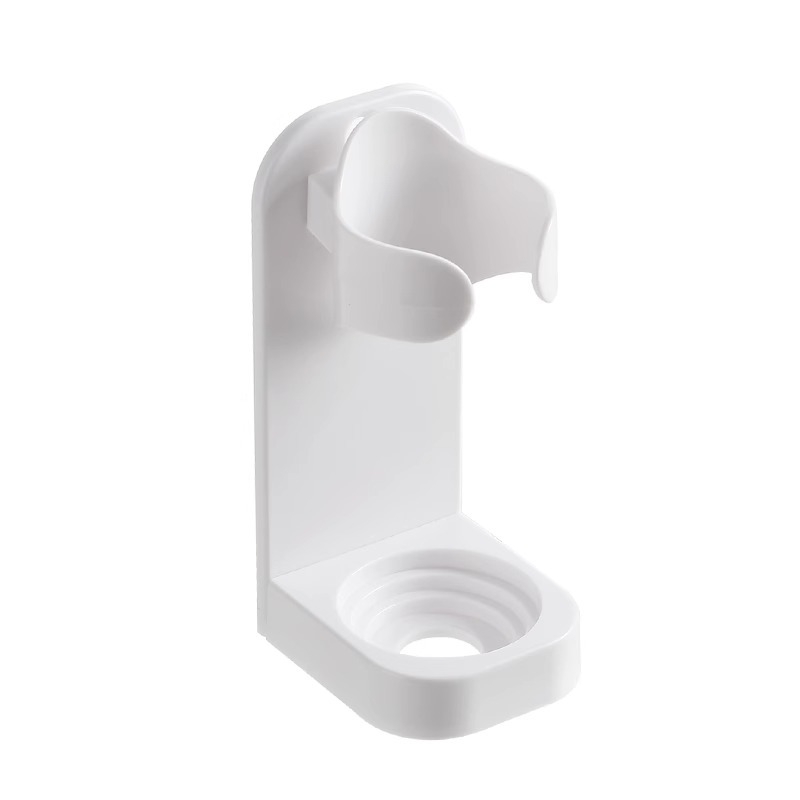 Elektrinis dantų šepetėlis laiko be perforatoriaus tvirtinamą prie sienos dantų šepetėlių pakabą, tualeto dantų šepetėlių laikymo pagrindą, dantų laikymo lentyną