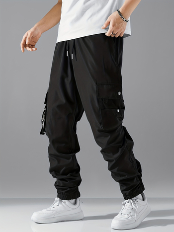 Meestele mõeldud piiriülesed tööpüksid, uus stiil igaks aastaajaks, Ameerika vabaaja dressipüksid, lahtised ja mitmekülgsed pikad püksid meesüliõpilastele, pluss-suuruses