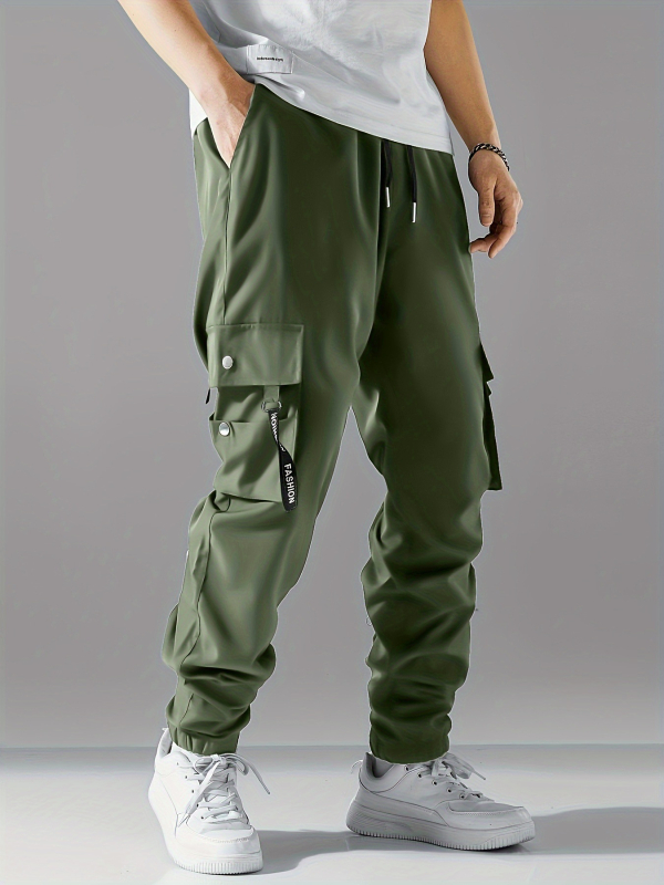 Meestele mõeldud piiriülesed tööpüksid, uus stiil igaks aastaajaks, Ameerika vabaaja dressipüksid, lahtised ja mitmekülgsed pikad püksid meesüliõpilastele, pluss-suuruses