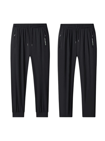 Καλοκαιρινά λεπτά παντελόνια από μετάξι Ice, ανδρικά παντελόνια μέχρι τον αστράγαλο, για υπαίθριες δραστηριότητες, αθλητικά, παντελόνια Ice Silk, γρήγορο στέγνωμα, ίσια παντελόνια για μεγάλους άνδρες