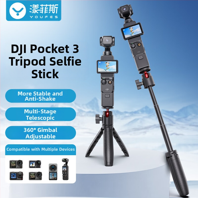 Yangfeisi sobib Dji Pocket 3 kaelarihmaga kinnitusele, Osmo Pocket kaamera lisatarvikutele, Live rinnakinnitusele