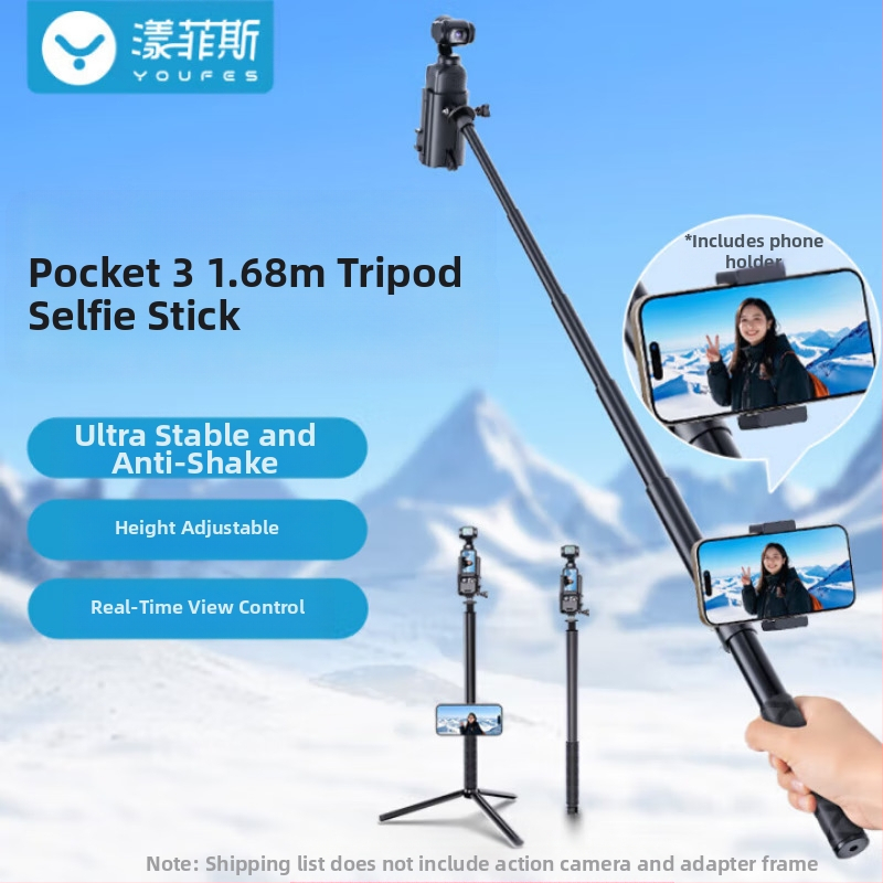 Yangfeisi sobib Dji Pocket 3 kaelarihmaga kinnitusele, Osmo Pocket kaamera lisatarvikutele, Live rinnakinnitusele