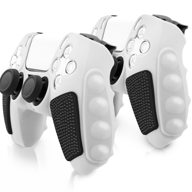 Väliskaubandus PS5 värvi sobitamise silikoonist mängukäepideme katte kaitseks kukkumisvastase kriimustuskindla hea tundega hulgimüügi asendustarvikute jaoks